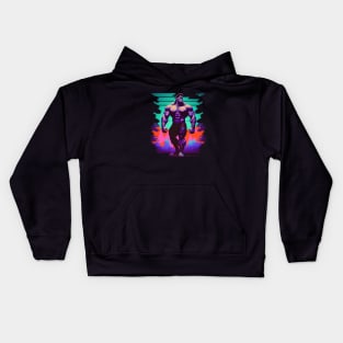 Retro Bigfoot Kids Hoodie